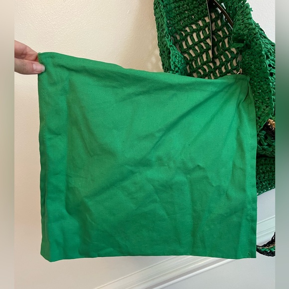 NWT E N EXPRESSIONS Woven Boho Tote Bag Vegan - Picture 13 of 13